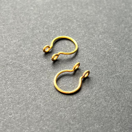 Gold Fake Septum (pack of 2)
