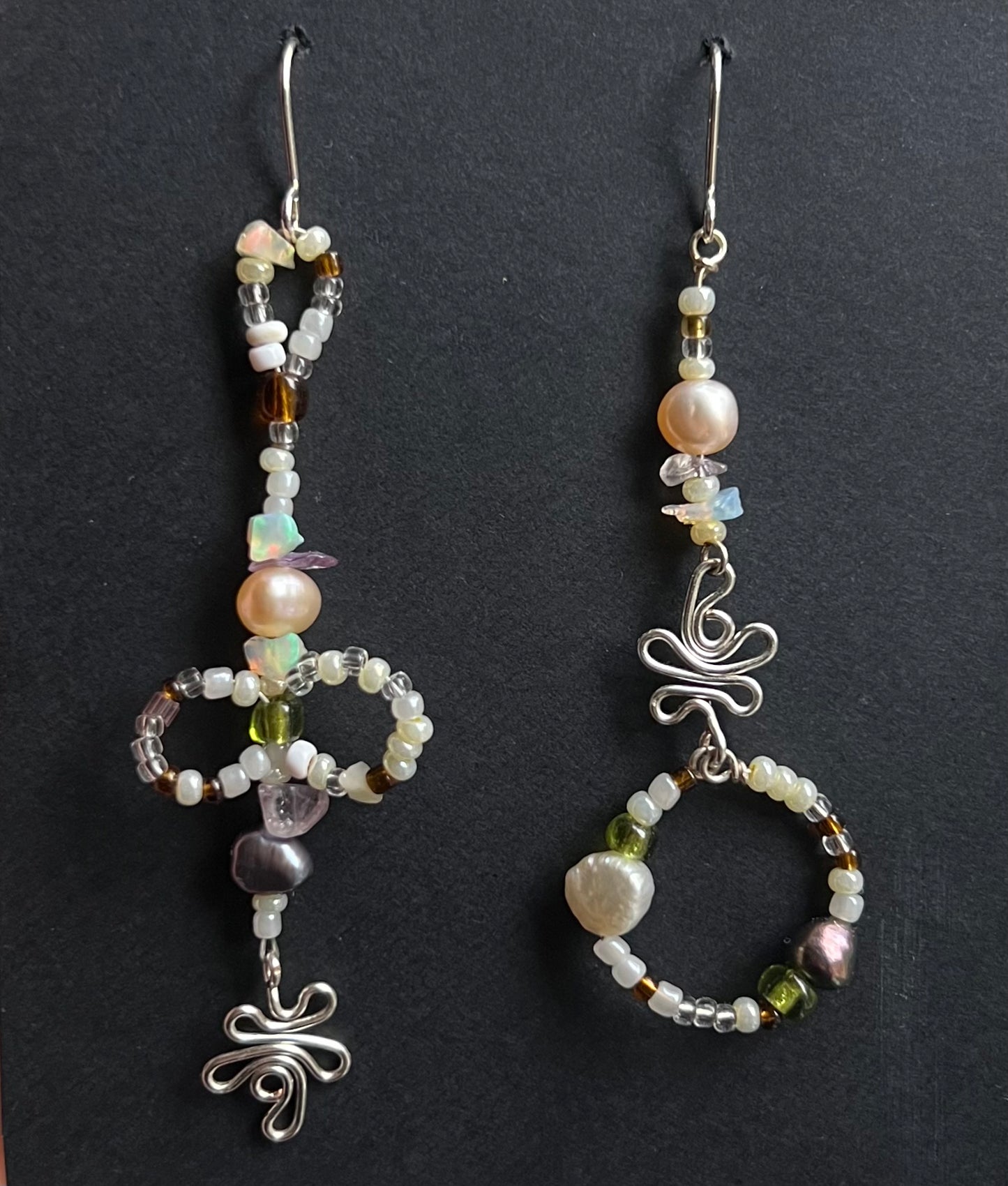 1 sur 1 𝕝𝕚𝕝𝕠 Boucles d'oreilles